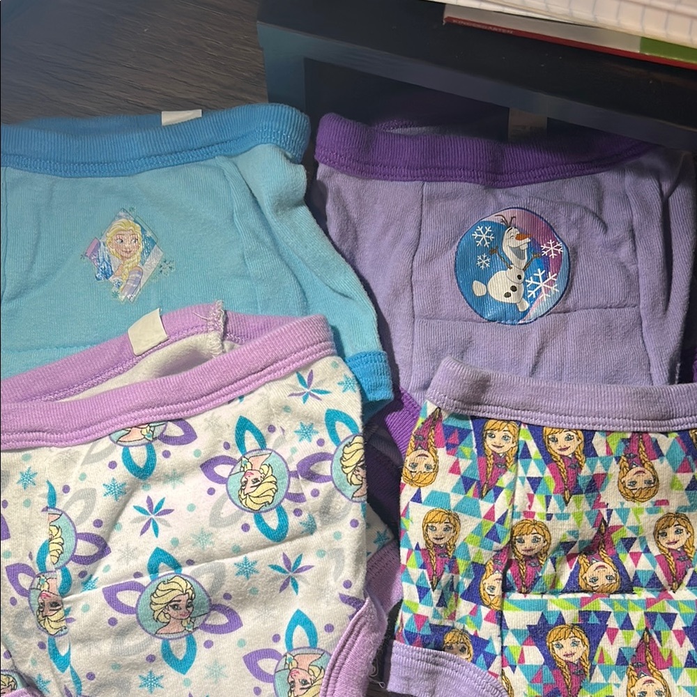 Disney Playful Blue and Purple Bottoms with Vibrant Patterns